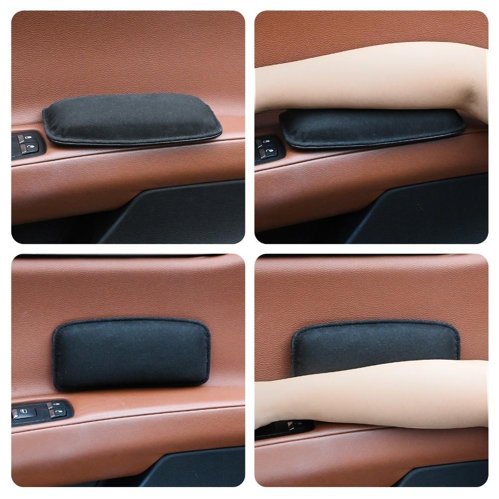 Universal Car Knee Cushion Suede Car Center Console Cushion Car Door Armrest Pad  Auto Door