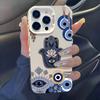 Glücksbringer Blaues Böses Auge Handy-Schutzhülle Für iPhone 17 16 15Pro Max 11 12 13 14Pro Plus stoßfest & sturzsicher Hülle