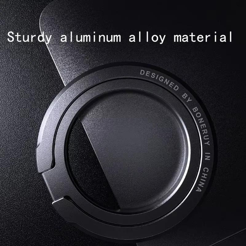 Magnetic Phone Holder Stand Magnet Finger Ring Socket Portable Wireless Charging for IPhone16 15 14 Pro/Max Cellphone Bracket