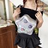Transparente Stern-Ita-Tasche - Rucksack im koreanischen Stil mit großem Fassungsvermögen für Damen und Studenten