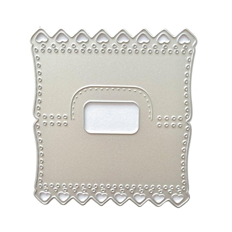 Metal Cutting Dies Heart Sealing Scrapbooking Decorative Embossing Paper Cards 1