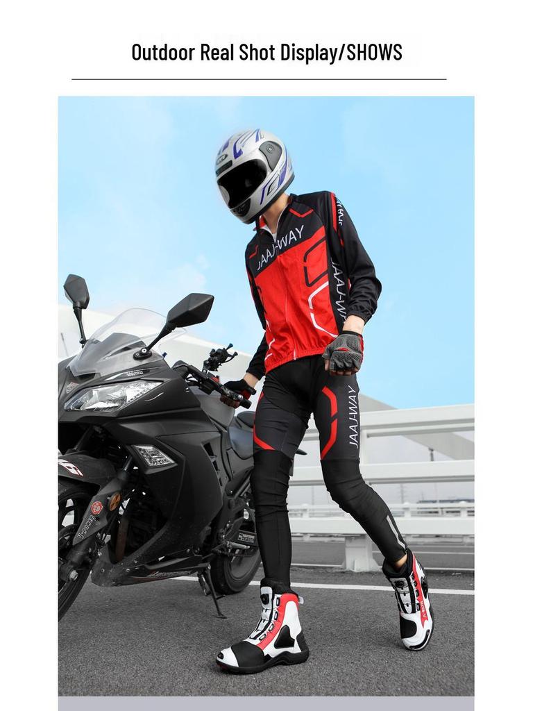 JG Wolves/Nine Wolves Motor- en Fietsschoenen: Unisex Off-Road Commuterlaarzen voor Alle Seizoenen Toeren