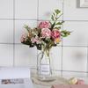DIY Party Decoration Vintage Silk Artificial Flowers Small Rose Wedding Fake Flowers Festival Supplies Home Decor Bouquet KTY