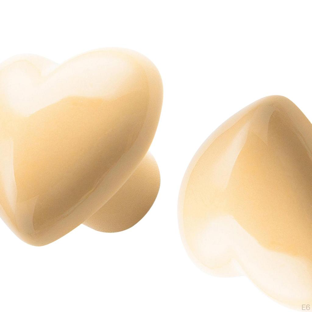 2 Ceramic Pieces Cabinet Drawer Pumps Door Pimples And Handles for Cupboard Children