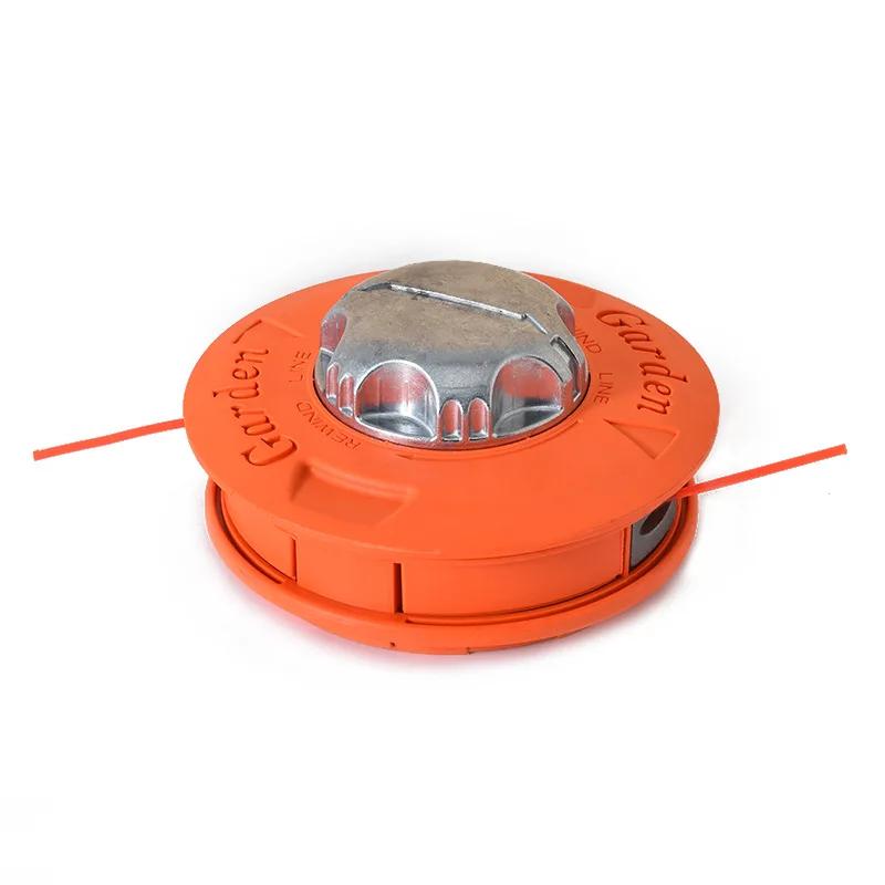Universal Lawn Mower Head M10 Nylon and Aluminum Travel Reel Lawn Mower 2-wire Lawn Mower Head Wire Rope Wire Saw Garden Mower