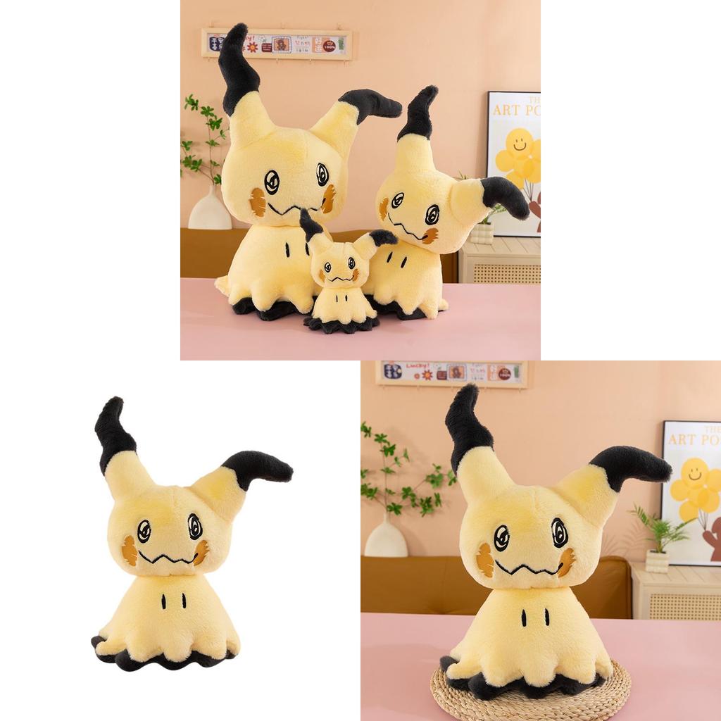 Pluszowa zabawka Pokemon Mimikyu z miękkim krótkim futerkiem dla kolekcjonerów i dzieci