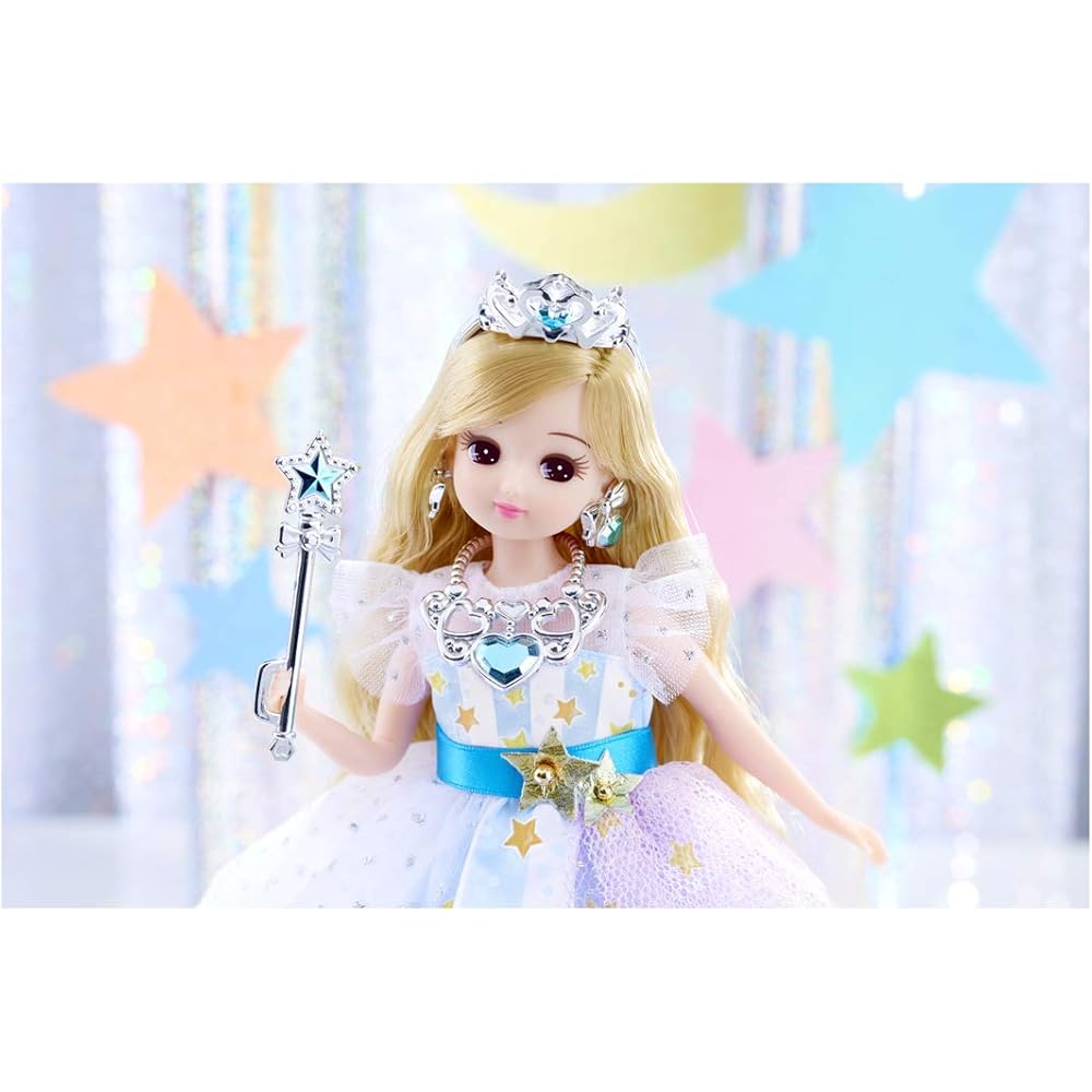 Licca-chan Doll LD-04 Twinkle Star Collectible Toy with Dress and Accessories