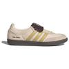 Wales Bonner x adidas Samba Ecru Tint Gelb Unisex Sneaker Creme Fast-Gelb Dunkelbraun ID0217