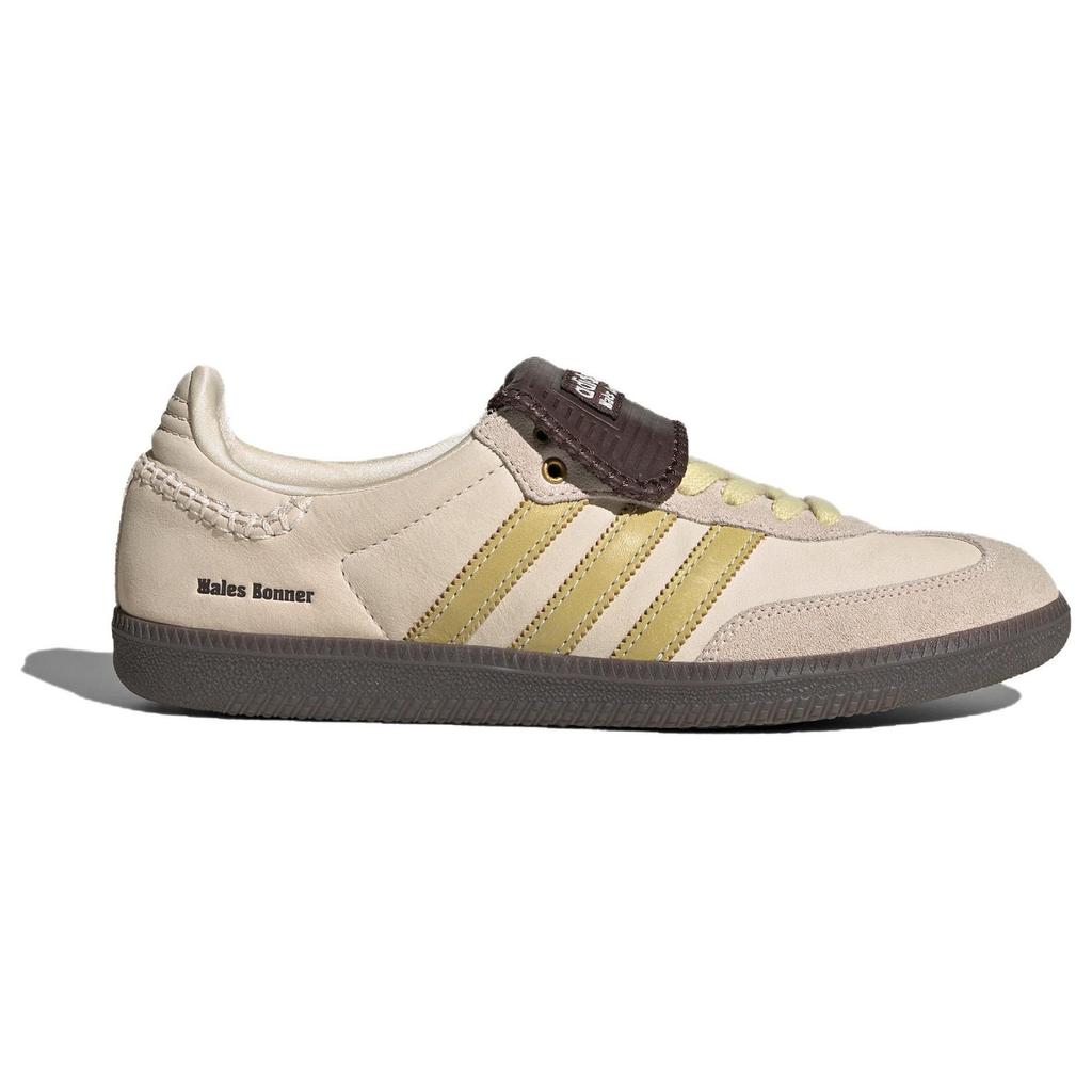 Wales Bonner x adidas Samba Ecru Tint Gelb Unisex Sneaker Creme Fast-Gelb Dunkelbraun ID0217