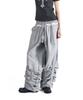 AAKAM Sediment Pin-Tuck Sweatpants (Gray)