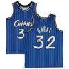 Retro O'Neal Orlando 3D Printed Basketball Jersey Men Summer Sports Comfort Vest Breathable Quick Drying Streetwear Clothing