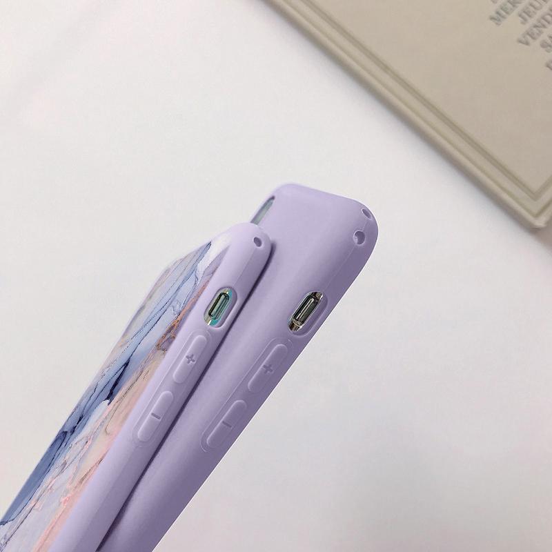 Marble Soft Silicone Case For Xiaomi Redmi Note 13 Pro 13C Poco M6 Samsung A35 A55 M35 S24 Huawei Honor 200 iPhone Camera Protective Shockproof Cover