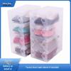 Transparent Plastic Flip-Top Shoe Storage Box with Pull-Out Drawer