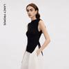 Elegant Asymmetrical Sleeveless Vest