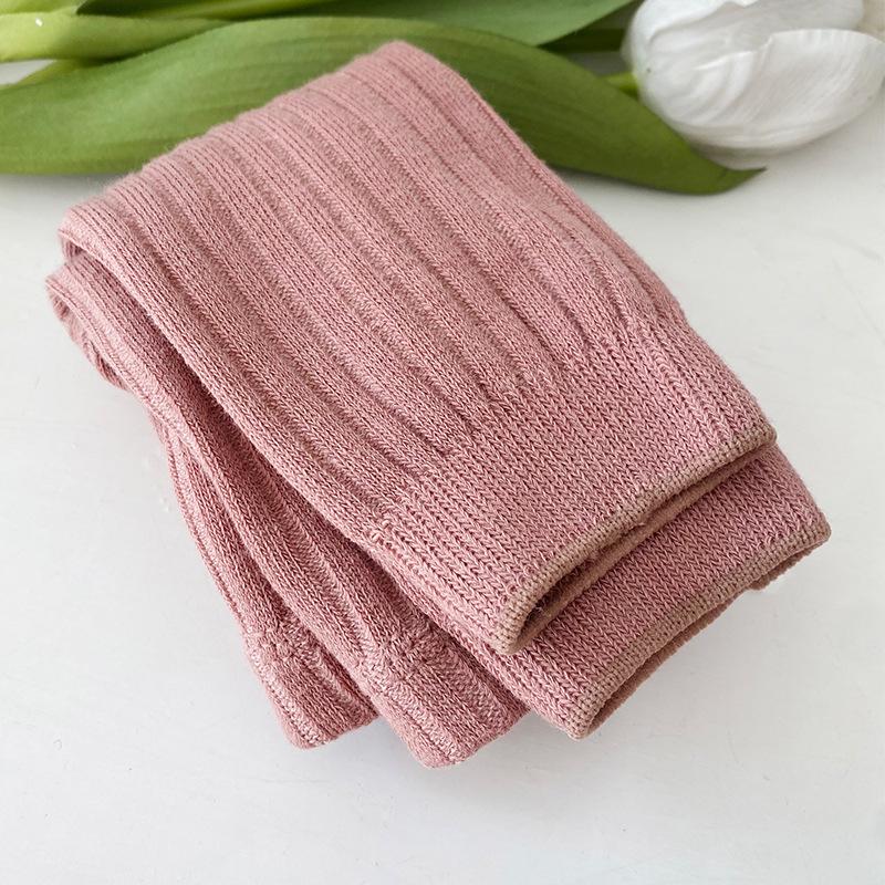 Girls' Elastic Korean Style Nine-Point Leggings - Spring/Autumn