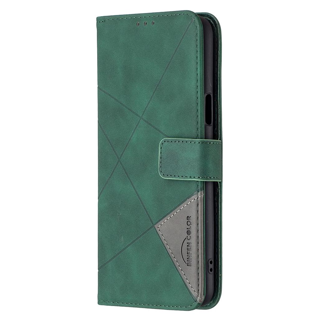 Modische Luxus-Geldbörse mit magnetischem Verschluss, Klapp-Lederhülle für LG K42, Stoßfeste Stoßstange, Weiche Business-Rückabdeckung