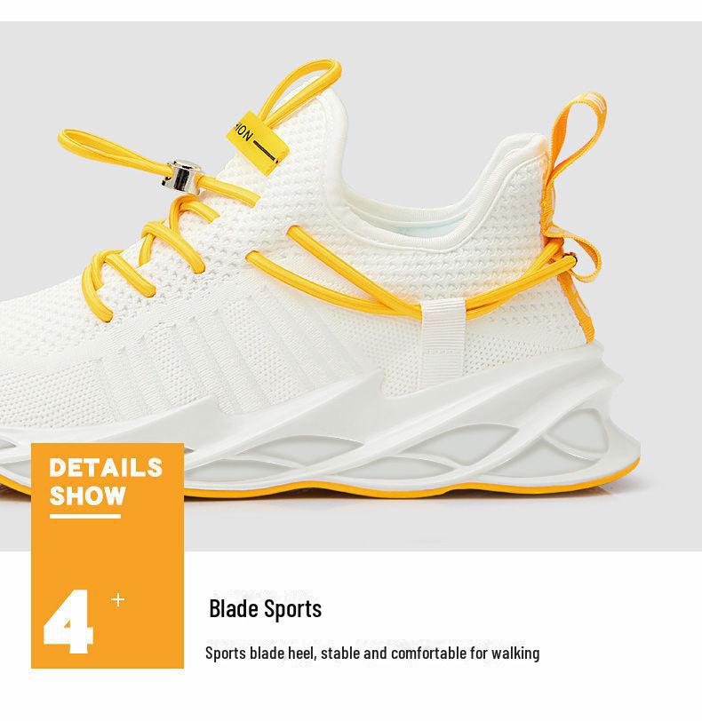 Trend w modzie męskiej koreańskiej 2025: Oddychające Tkane Casualowe Buty Sportowe