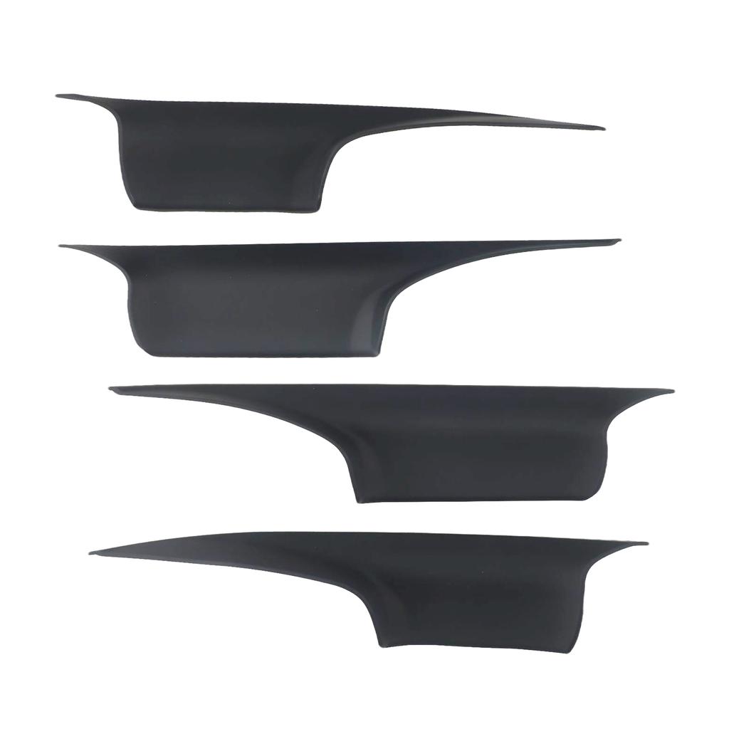 4Pcs Car Door Pull Handle Covers 51419115501 For BMW 7' F01 F02 2008-2015 Car Interior Front Handle Pull Black Cover