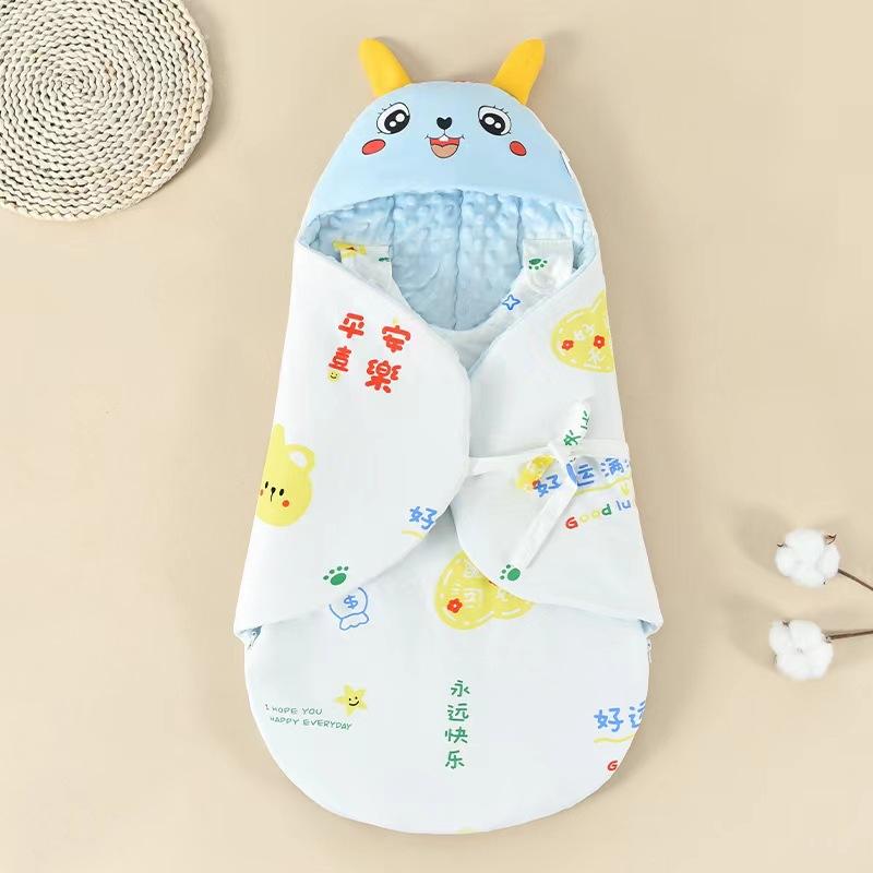 Baby Blanket, Cotton Newborn Comforter, Spring Thickening, Baby Delivery Room Package, Newborn Swaddling Anti-Kick Sleeping Bag