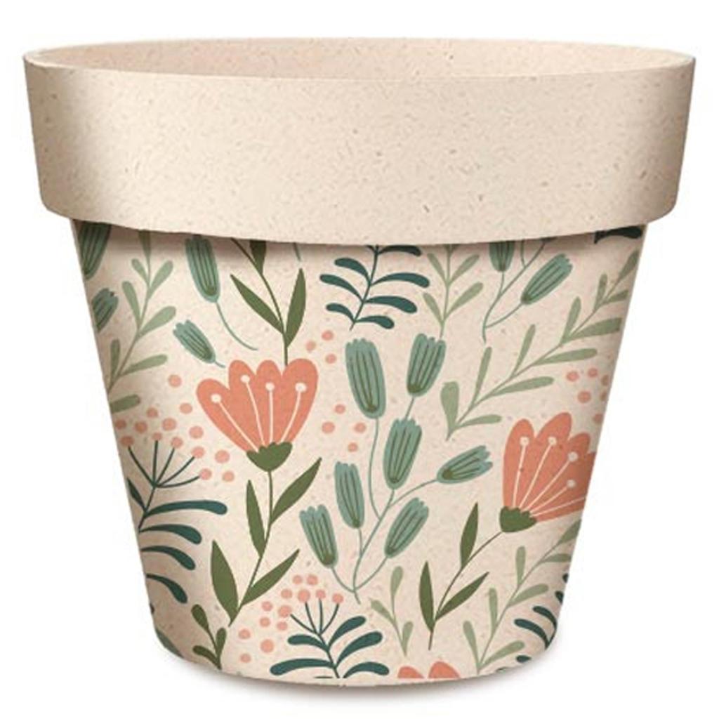 Les Trsors De Lily [R6628] - Bambus Blumentopf 'Flowers' grn rosa beige -  17x15 cm gnstig kaufen  Preis, kostenloser Versand, echte Bewertungen mit  Fotos  Joom