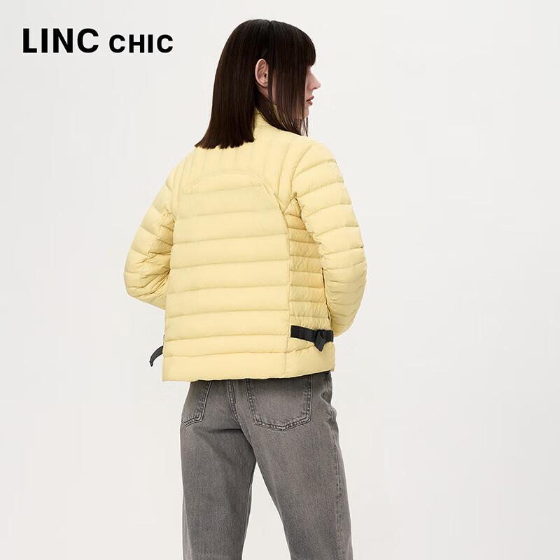 Jinyujie Women's Lightweight Stand Collar Short Down Jacket