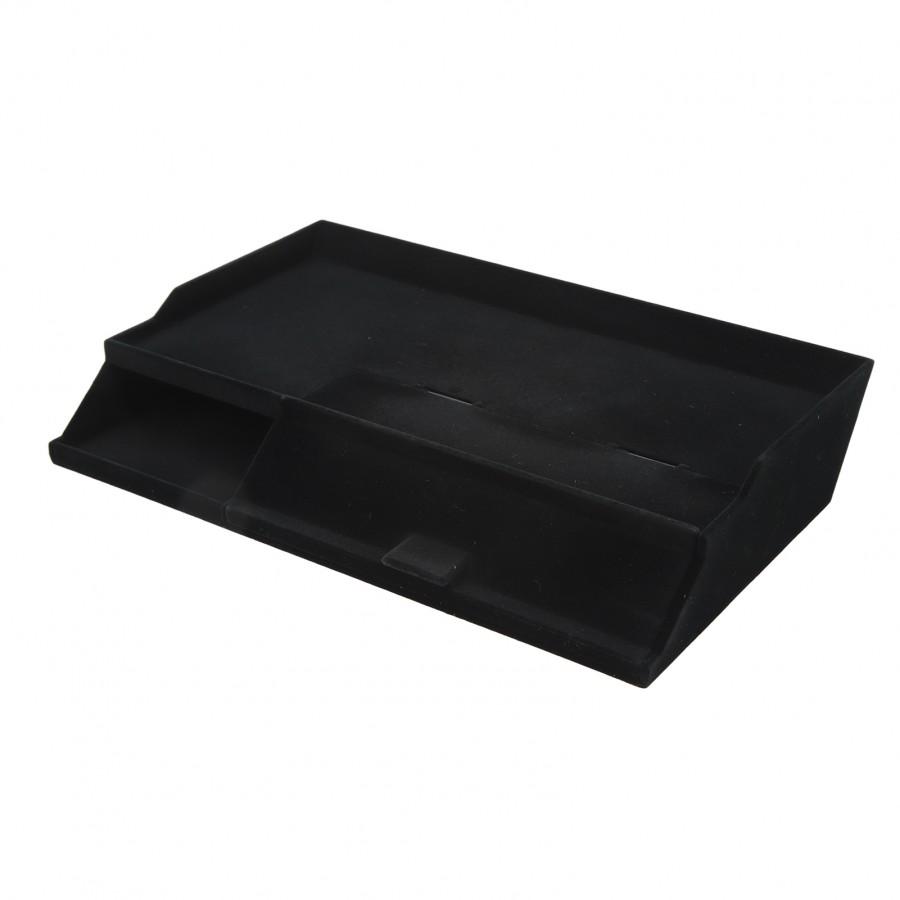 Center Console Organizer Easy Installation Double Layer Design Glove Box Organizer Wear Resistant Durable Rugged for Model