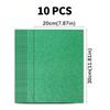 10 szt./opak. Wielokolorowy metaliczny papier gąbkowy z brokatem, Grube arkusze pianki brokatowej bez podkładu samoprzylepnego, Do DIY, Rzemiosła, Tłoczenia, Składania papieru artystycznego