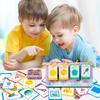 96 Color Geometry Cognitive Learning Education Cards Children'S Early Education Puzzle Thinking Training