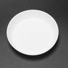A84E-4X Plastic Plant Flower Pot Planter With Saucer Tray Round Gloss Home Garden Decor, White Upper Caliber -, 10Cm