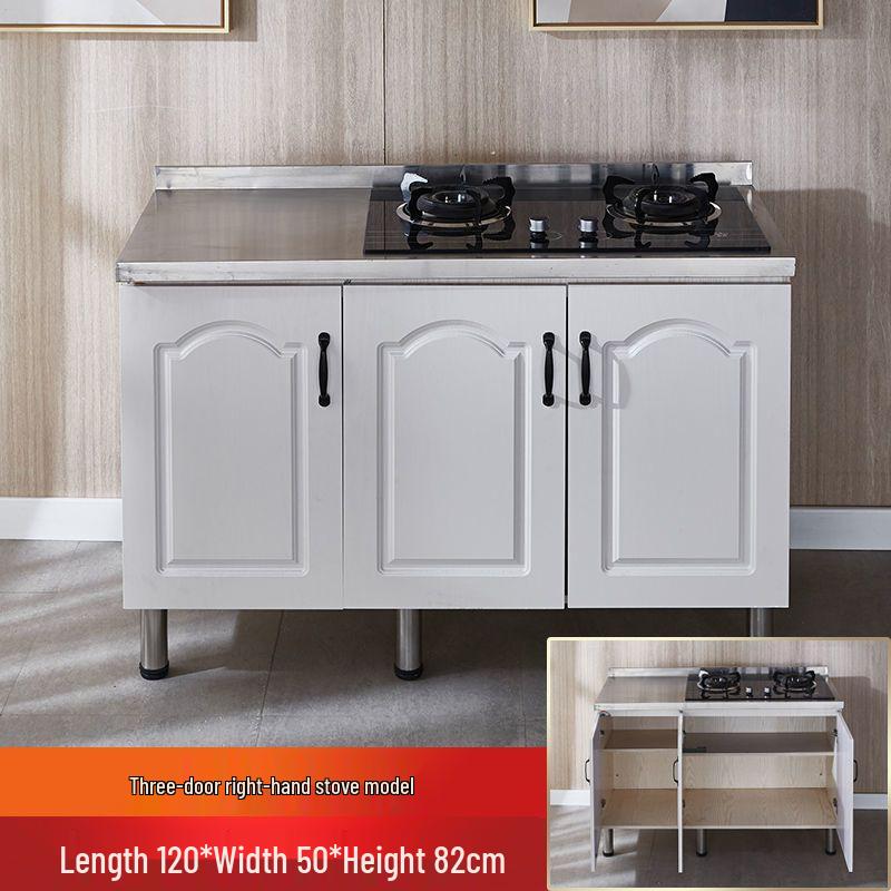 Economical Stainless Steel Kitchen Cabinet for Rental Homes
