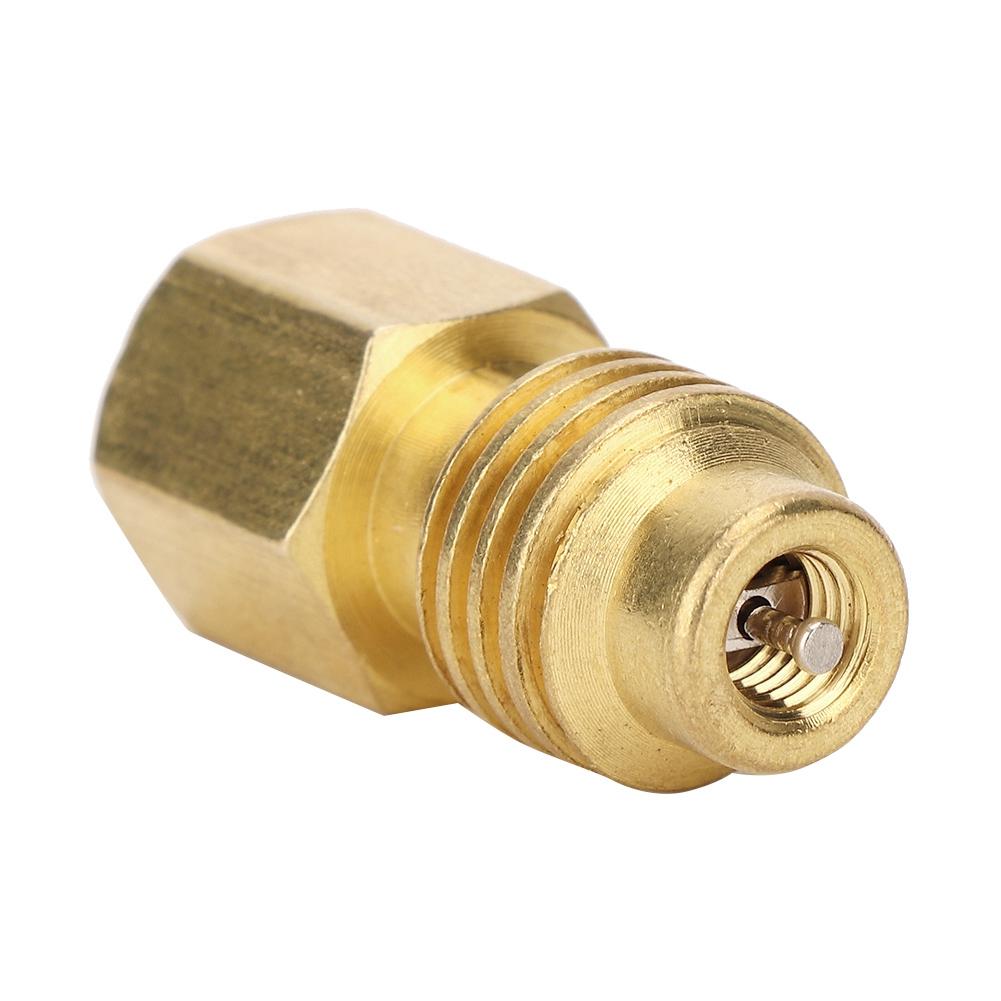 R134A   Conditioner Adapter, 1/4SAE Female To 1/2  Male Adapter Connector for R134A Car   Conditioner