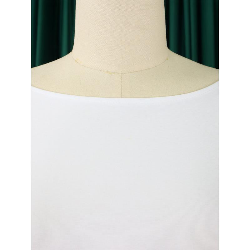 Rochie de damă plus size, modă, culoare solidă, petrecere peste șold, mânecă clopot, rochii OL