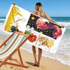 Little Prince Hush  Print Beach Towel, Large Soft Quick Dry Towel for Beach Camping Swimming