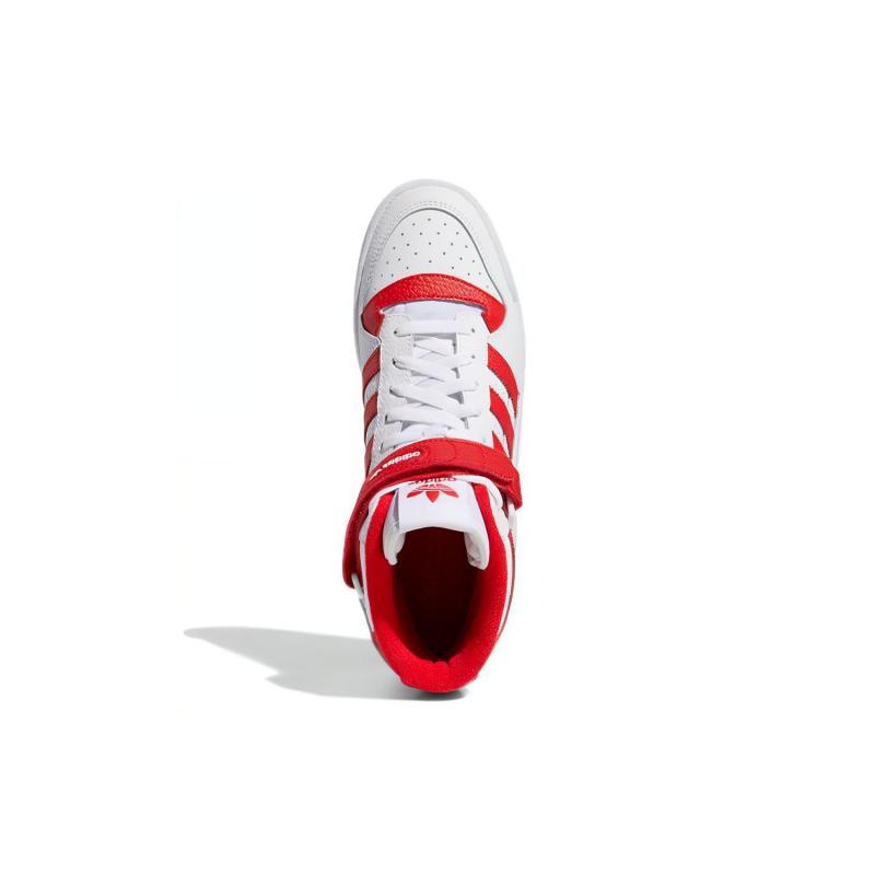 Adidas Forum Mid 'White Vivid Red' Sneakers GY5819