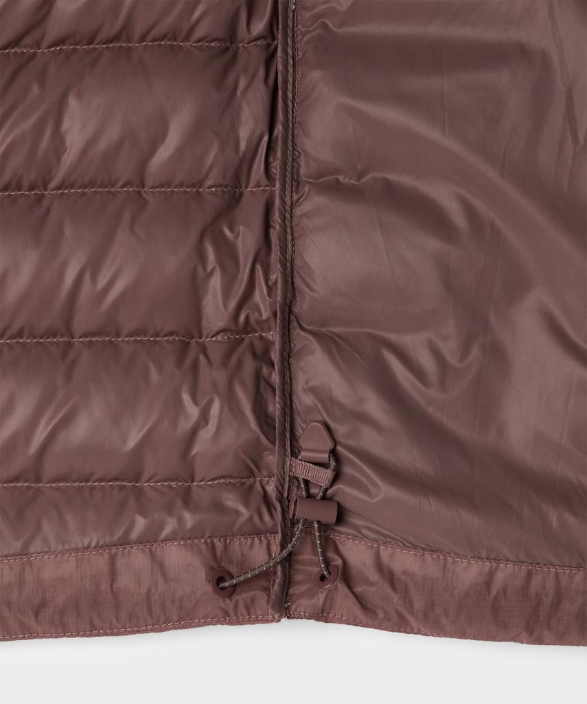 Musinsa Standard Woman [City Leisure] Women'S Sheer Hooded Light Down Jacket [Red Bean]