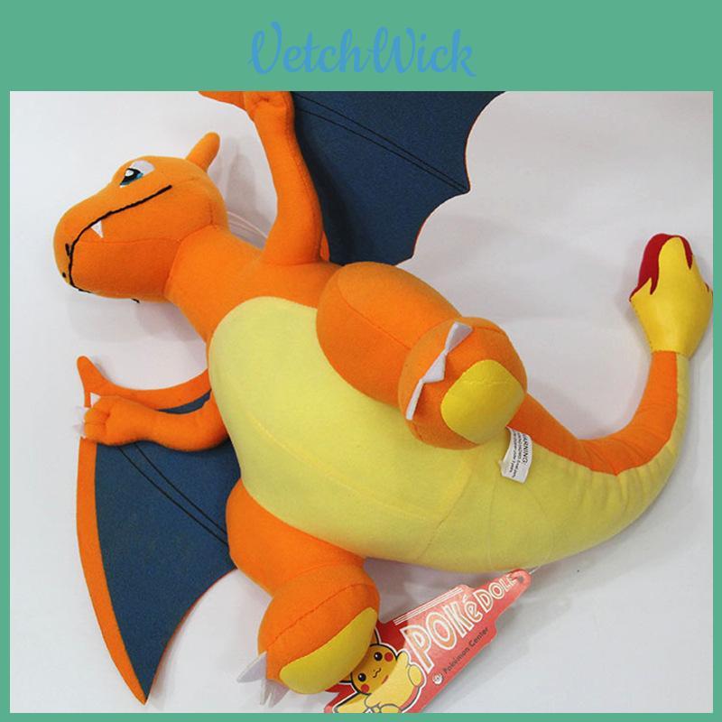 Premium Quality Rare Pokemon Charizard Plush Toy Soft Stuffed Animal Doll 12 Figure
