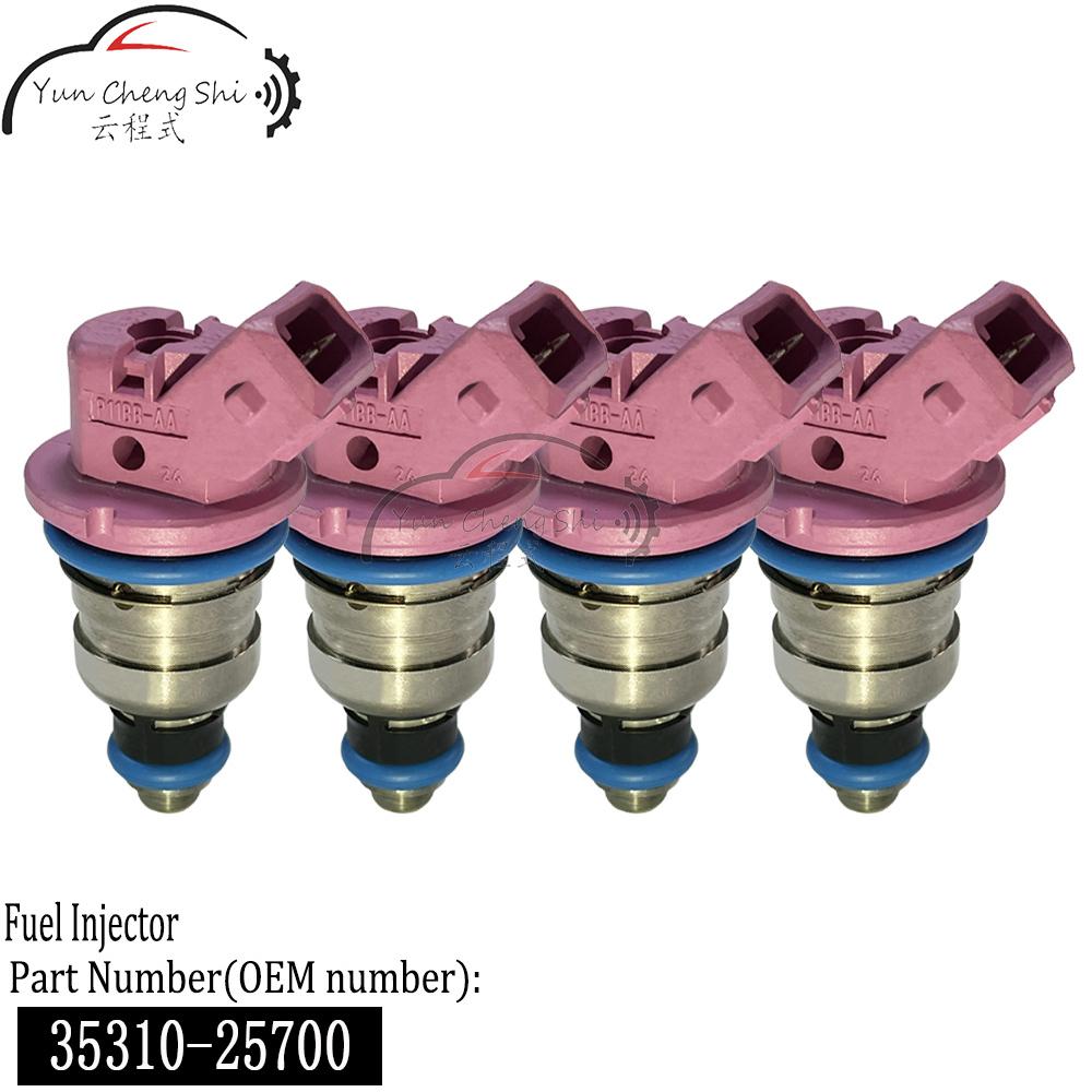 4PCS 35310-25700 LPG Fuel Injector For 2006-2014 Hyundai Sonata 35310/25700 3531025700