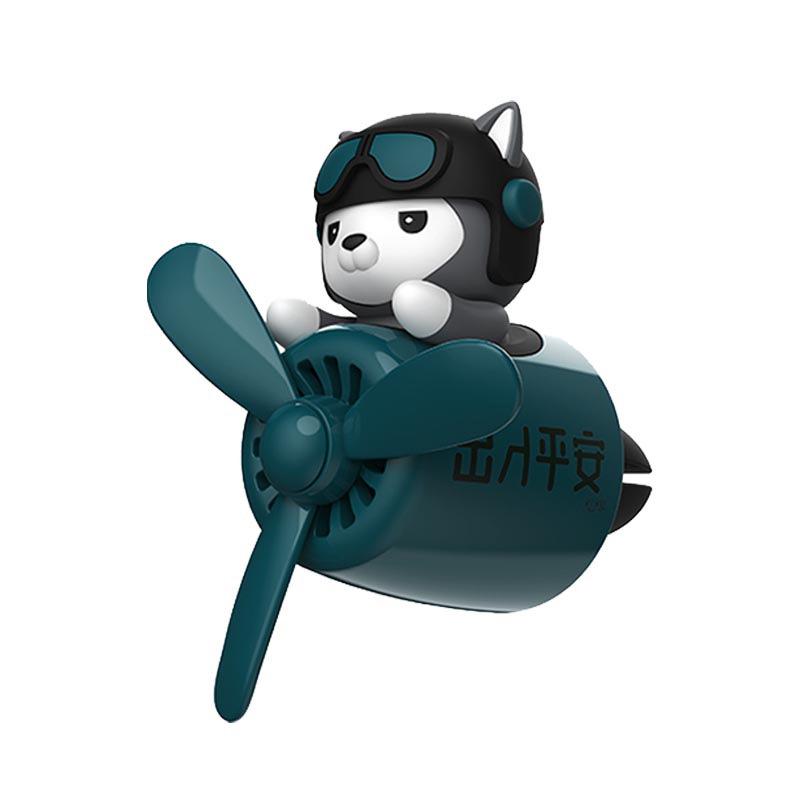 Car Air Freshener Creative Animal Pilot Car Air Vent Clip Perfume Diffuser Center Console Decoration Auto Accessories