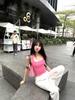 2025 Summer Women's Spicy American Candy Color Slim-Fit Square Neck Tank Top