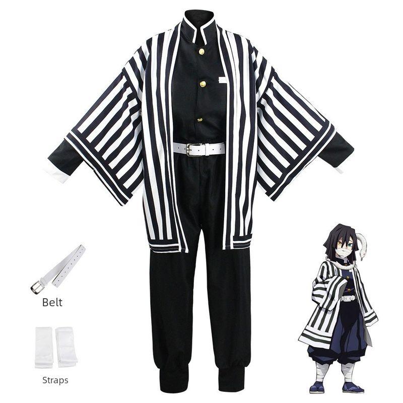 Demon Slayer Anime Costumes Tanjiro Nezuko Cosplay Zenitsu Agatsuma Shinobu Kocho Demon Slayer Cosplay Outfits