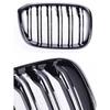 For BMW G01 X3 G02 X4 2018- Front Grille Racing Grills Car Front Kidney Replacement Glossy Black Single Double Grill Grille