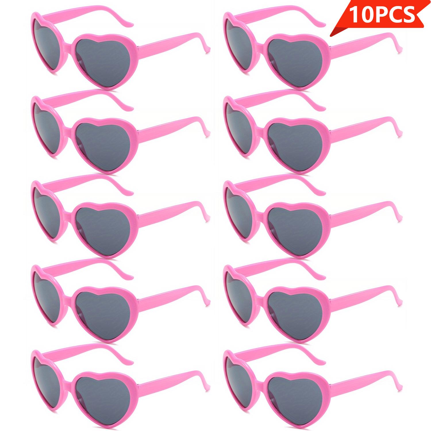 

10 шт. Очки в форме сердца с надписью «Любовь», реквизит для вечеринки, модные очки, очки для вечеринки, ковбойские украшения