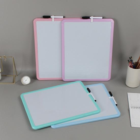 Kleines trocken abwischbares Whiteboard, 14 x 11 Zoll, Mini-Whiteboard mit Marker