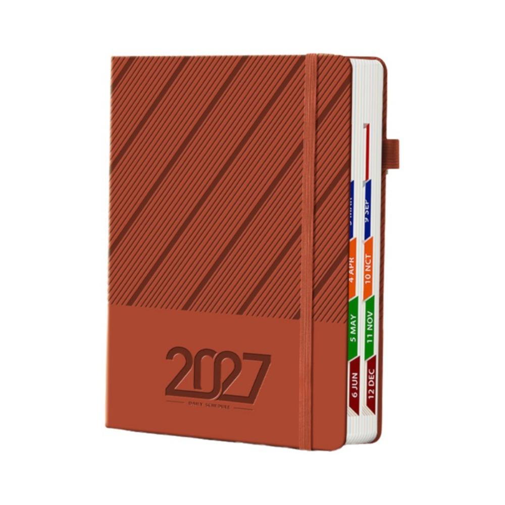 12 Months A5 Agenda Planning Notebook Wear-resistant To-do List Notebook Stationery