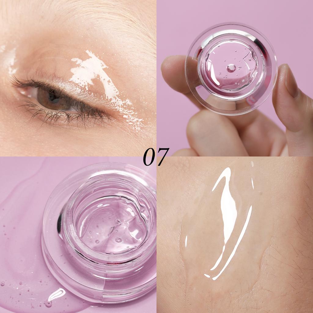 7 Color Liquid Eyeshadow Waterproof, Non-sticky Rmt Highlighter & Smoky Eyeshadow with Vivid Color Payoff Cosmetics