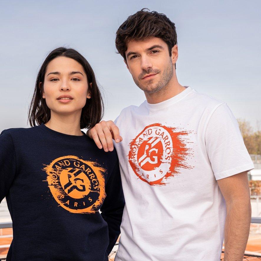 French Open Tennis Roland Garros Logo Men's Women's T-shirt 2025 Summer Pure Cotton Casual Sports Jersey Short-sleveed Top