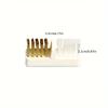 Copper Wire Nail Drill Bit Polishing Head Cleaning Brush Remove Dust Soft Hair Tools