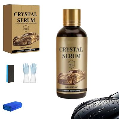 Crystal Serum, Ceramic Coating for Cars, Deep Gloss,  Paint Glass and Wheels, Ideal for DIY Auto Enthusiasts and Home Multi-surface Use