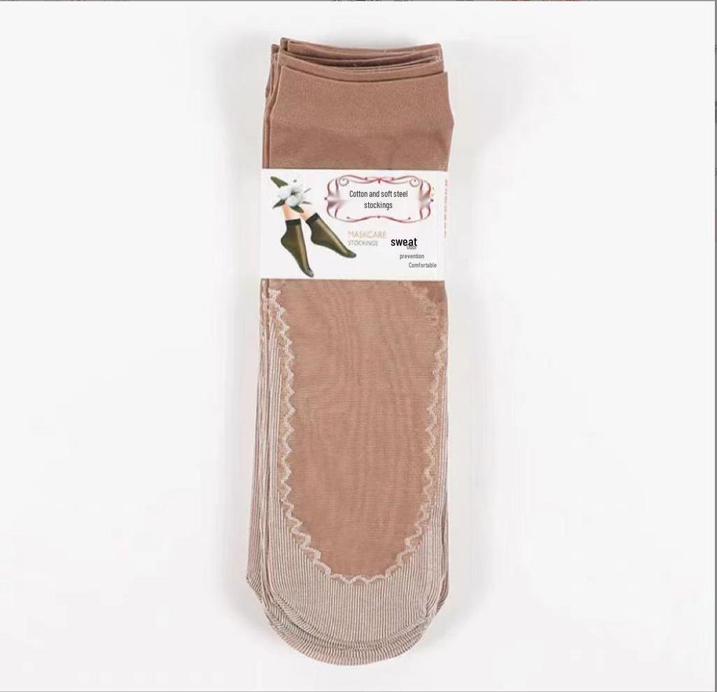 Summer Sheer Cotton Short Stockings: Anti-snag, Anti-slip, Breathable, Sweat-absorbing, Odor-resistant - Now In Stock