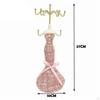 Model Dress Jewelry Display Stand Earring Necklace Holder Gift Home Decoration Hanging Rack